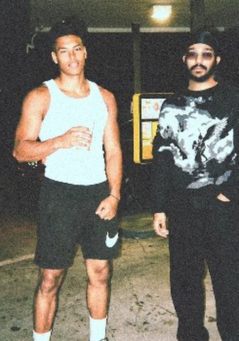 Jaidev Bhogal with Marlon, streamer